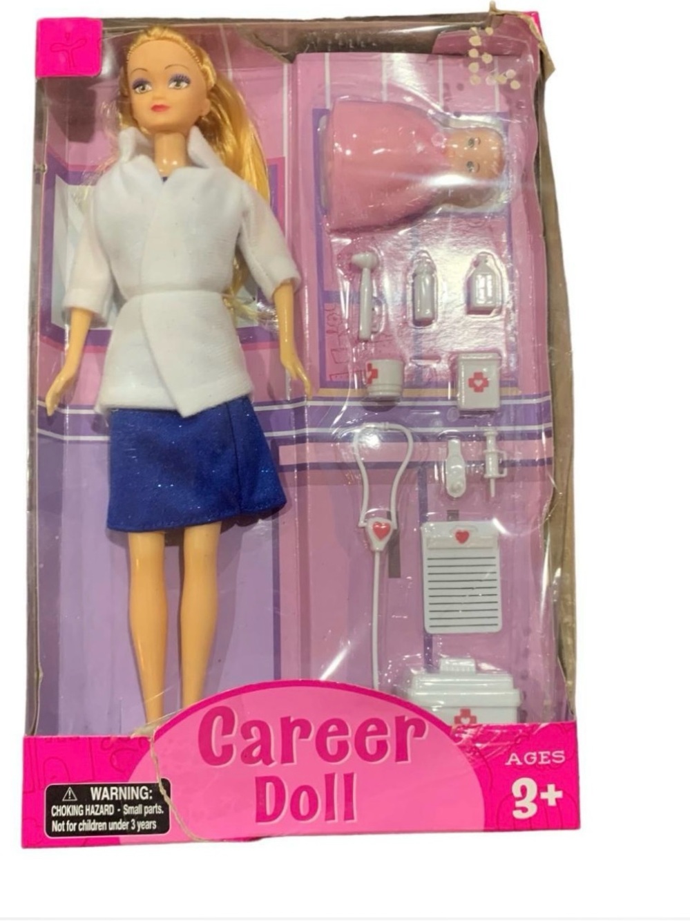 Career doll Girl’s Doll Career Set Toy